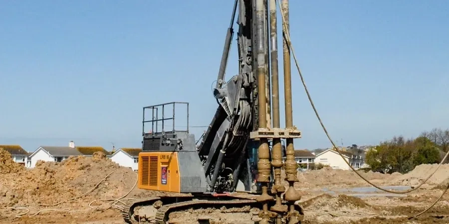 Illustrative image of Deep Soil Mixing (DSM) design in Anaheim