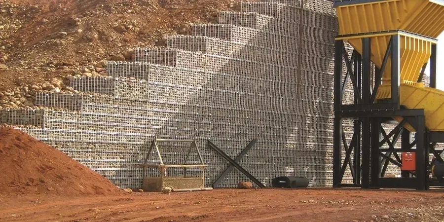 Illustrative image of MSE (Mechanically Stabilized Earth) wall design in Anaheim