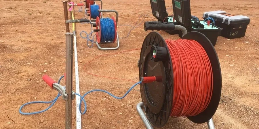 Illustrative image of Electrical resistivity / VES (Vertical Electrical Sounding) in Anaheim