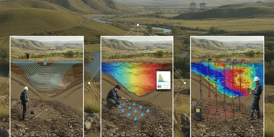 Illustrative image of Seismic tomography (refraction/reflection) in Anaheim